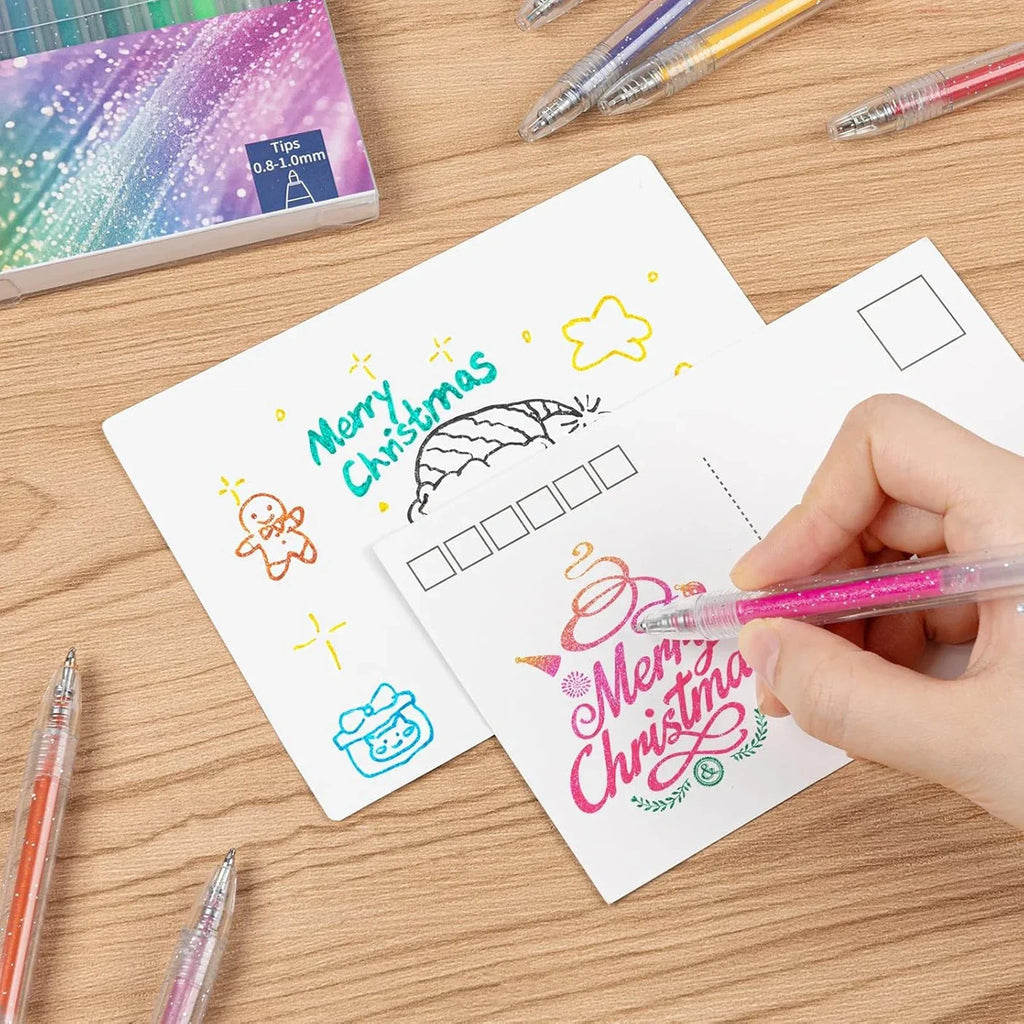 Glitter Highlighter &amp; Gel Pen Set