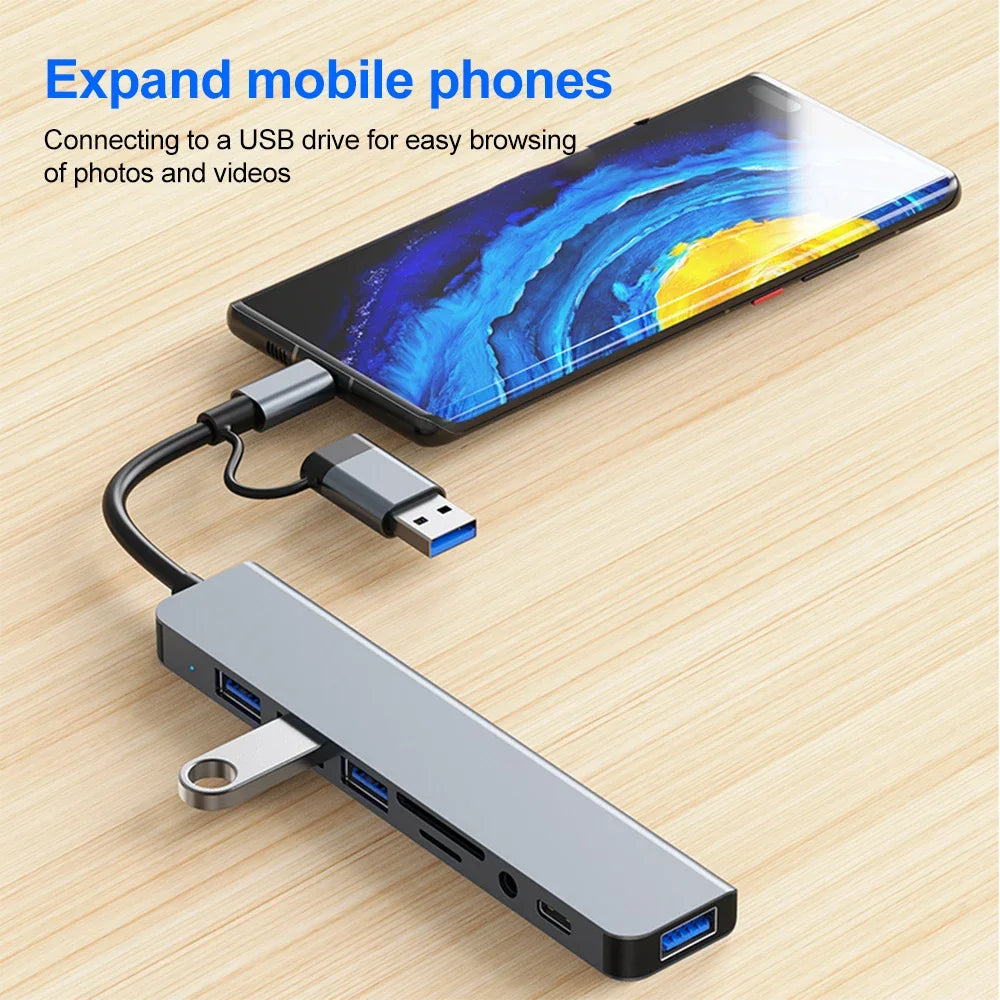 5Gbps USB 3.0 HUB USB C HUB USB C