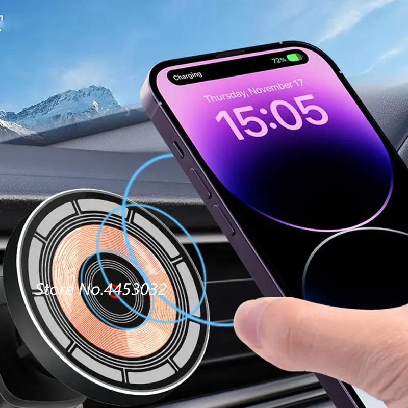 For Audi Q3 F3 2019-2023 15W Car Wireless Charger Phone Holder Rotatable Magnetic Bracket Fast Charging Accessories