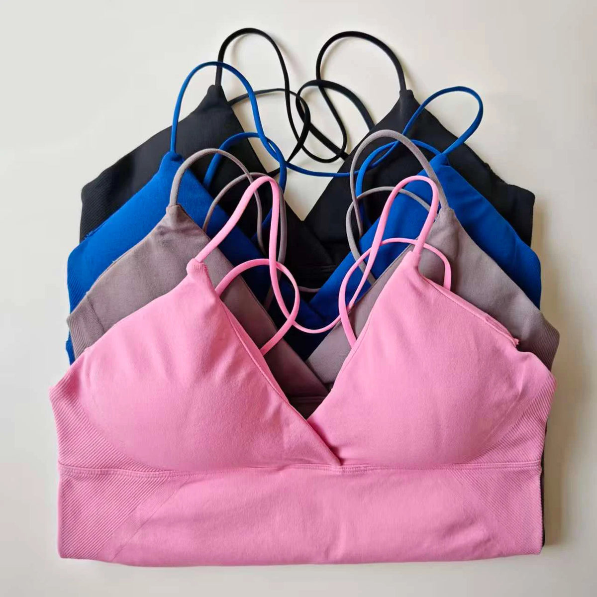 NCLAGEN Vision Twist Front Longline Top Women's Seamless Thin
