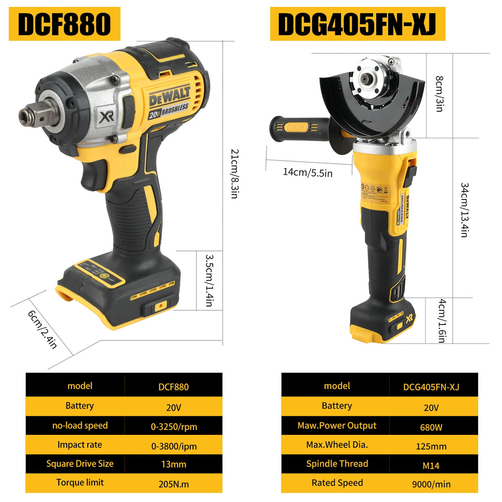 DeWalt lithium battery brushless DeWalt 880