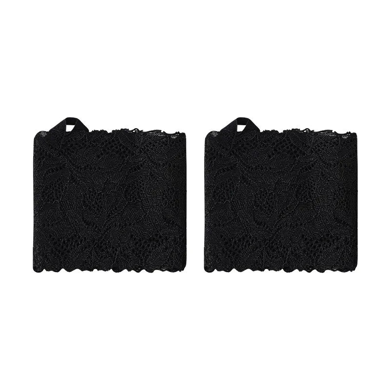 Summer Thin Lace Invisible Socks Split Toe Forefoot Socks for Women High Heel Slippers Shoes Breathable Lace Socks for Halloween