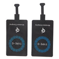 2PCS Type C  Wireless Charger Self Adhesive Sticker Charging Receiver for Mobile Phone