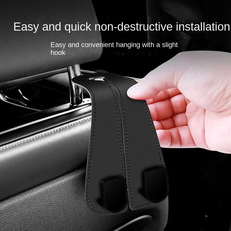 Car Headrest Hooks for Bags, Hanger Clips