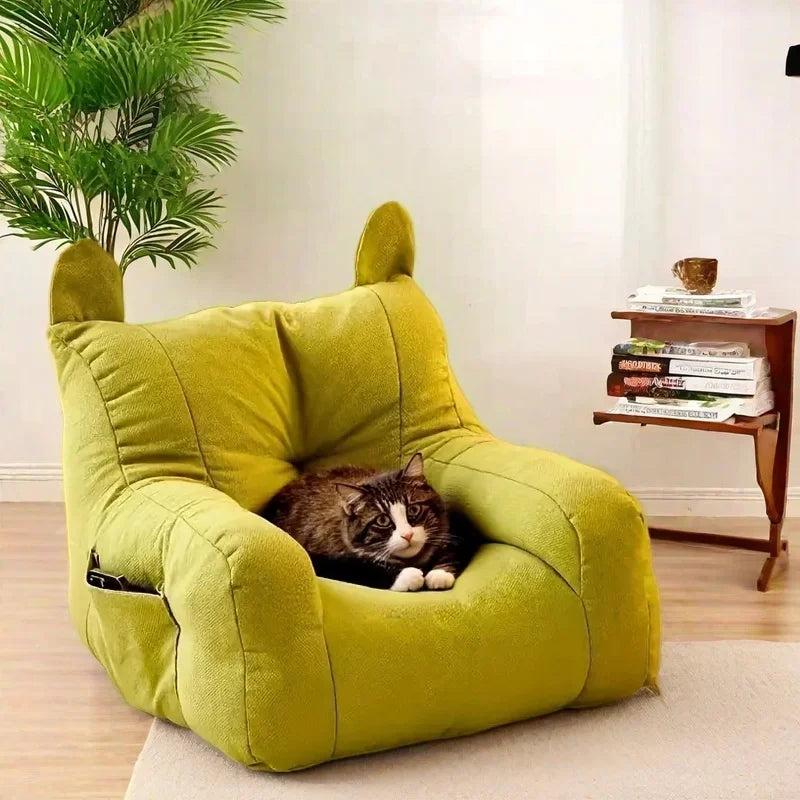 Small Sofa, Bear Sofa Chair, Reading Home, Lazy, Comfortable