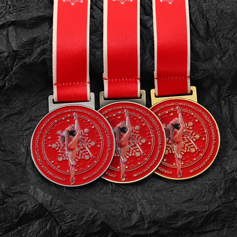 Marathon Run Finisher Medals Road Mountain Bike Medal Soccer Medal Custom Pickleball Medal Manufactural Custom Medals