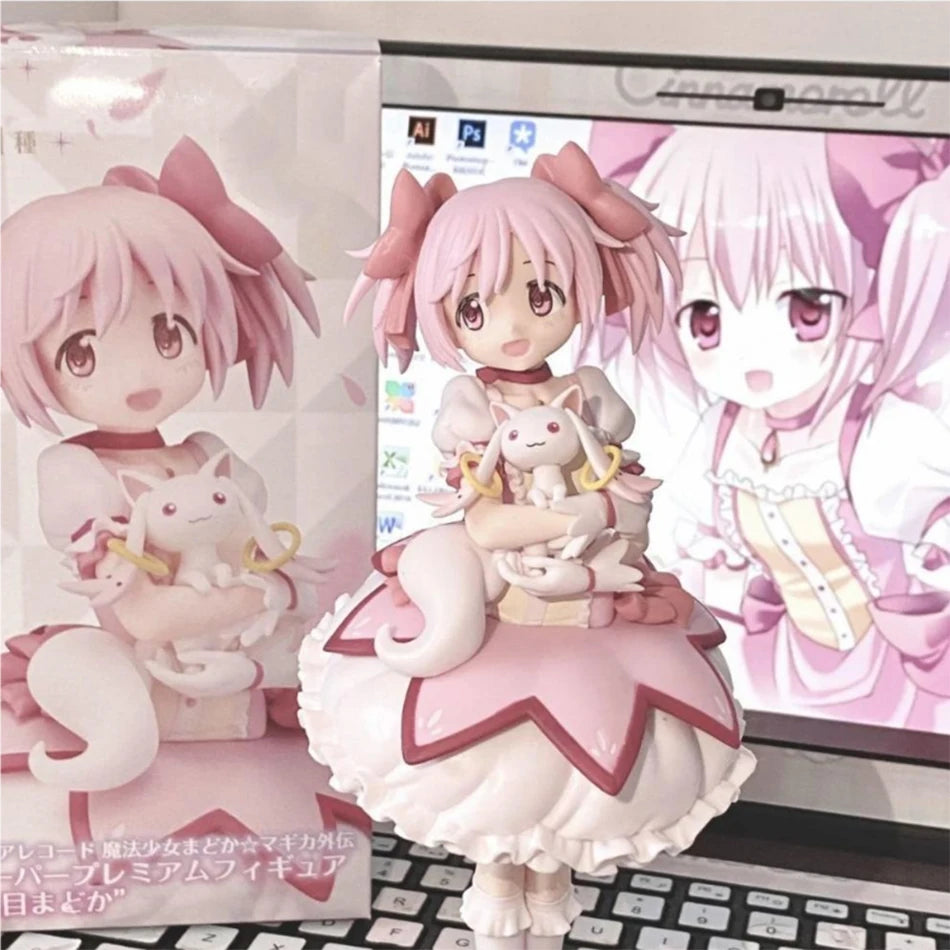 18CM Puella Magi Madoka Magica Aniem Figure Kaname Madoka