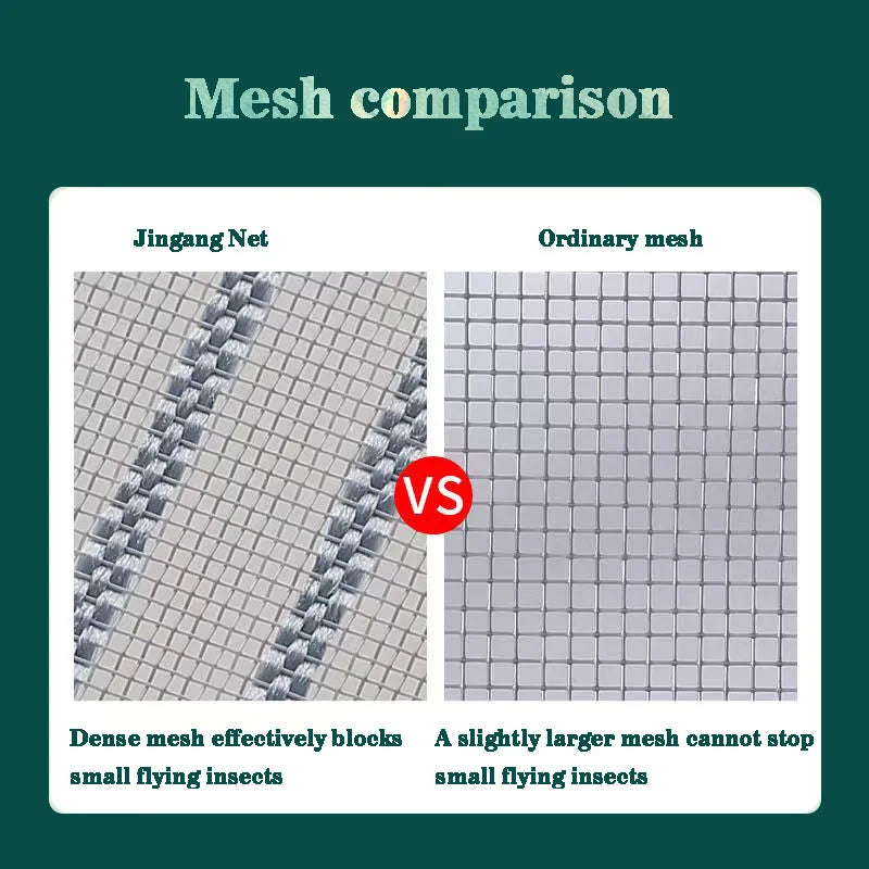 Anti cat scratch diamond mesh screen window, cat keeping seal window, no punching, self-adhesive mosquito proof pet mesh