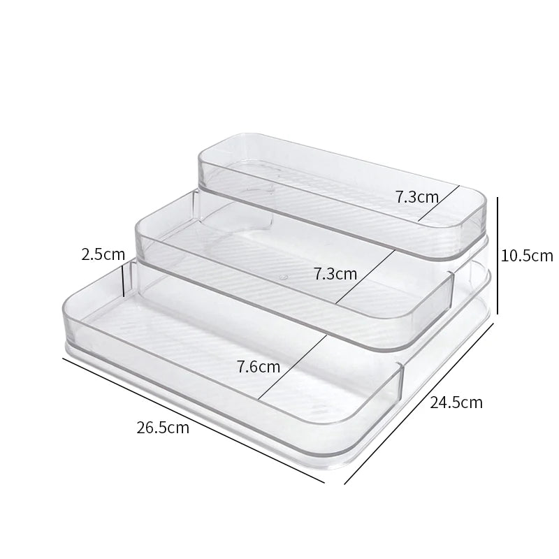 3 Tier Desktop Perfume Shelf Bathroom Makeup Organizer Perfume Aromatherapy Organizer Skin Care Product Storage Rack Organizer