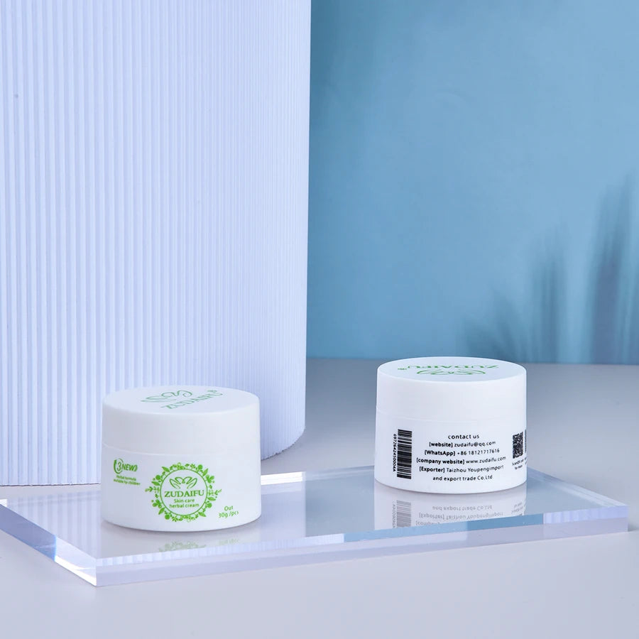 【New date】4/10 pcs Zudaifu Third Generation Herbal Moisturizing Cream Skin Care Cream 30g