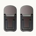 Set of 2 Adjustable Laptop Supports Foldable Two-Gear Height