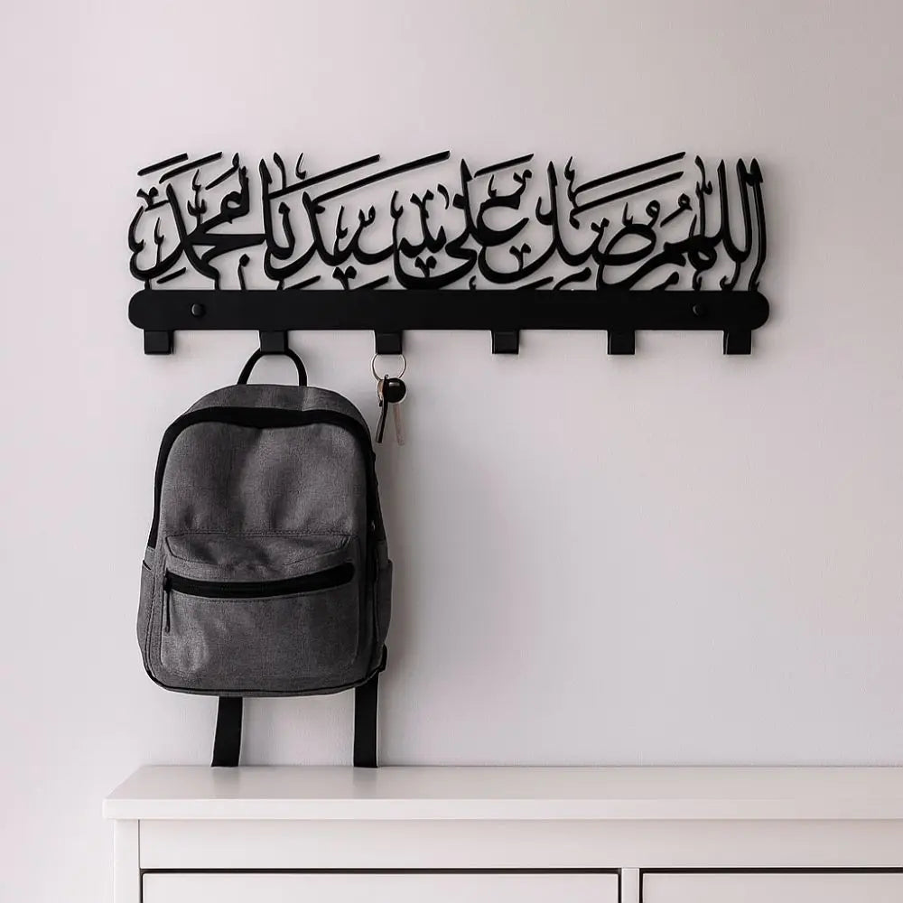 Practical Rust-Resistant Wall-Mounted Keys Holder Durable Stylish Towel Coat Rack Decorative Towel Holder For Entryway
