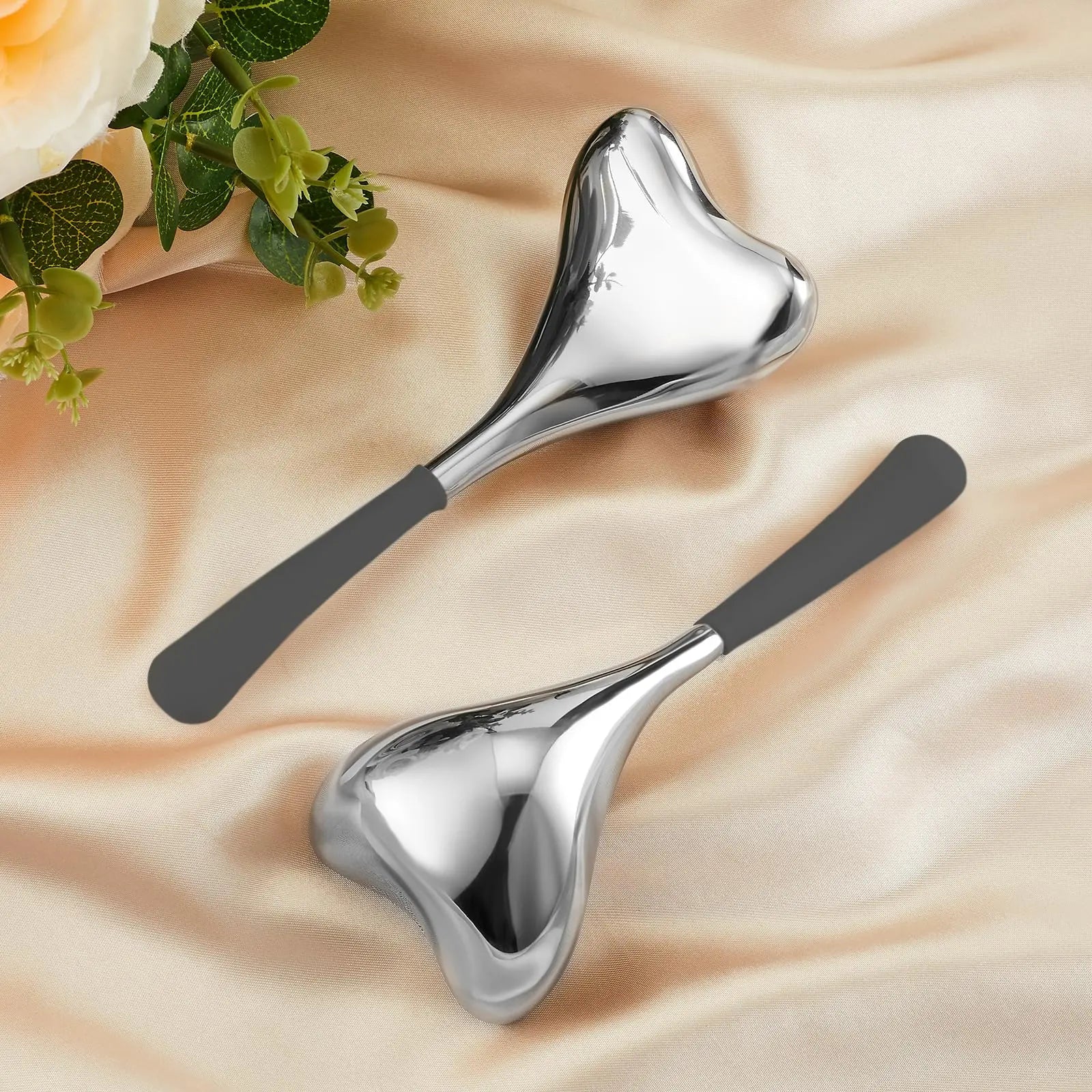 Ice Globes Facial Skin Care Tools for Women Face Eyes, Stainless Steel Face Beauty Cryo Sticks for Girls Ladies
