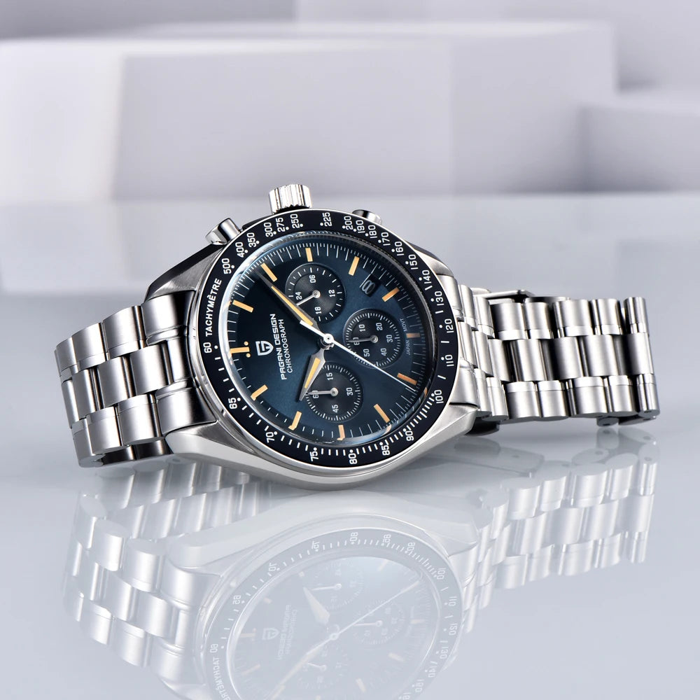 PAGANI DESIGN Moon V6 Men's Watches Luxury Quartz Watch