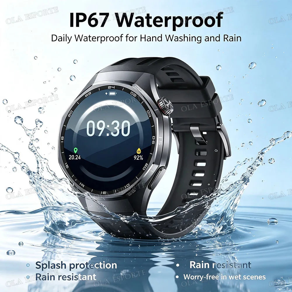Watch 6 Pro Smart Watch for Men Women Amoled