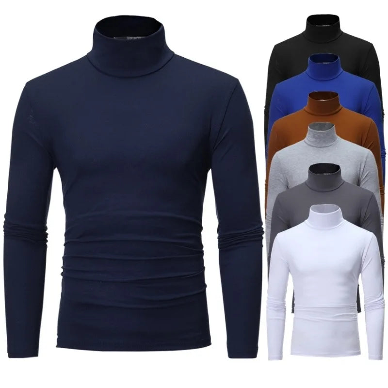 Men's High-Neck Thermal Underwear Top