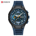 CURREN Men Watch Quartz Wristwatch Waterproof Chronograph Smart Male