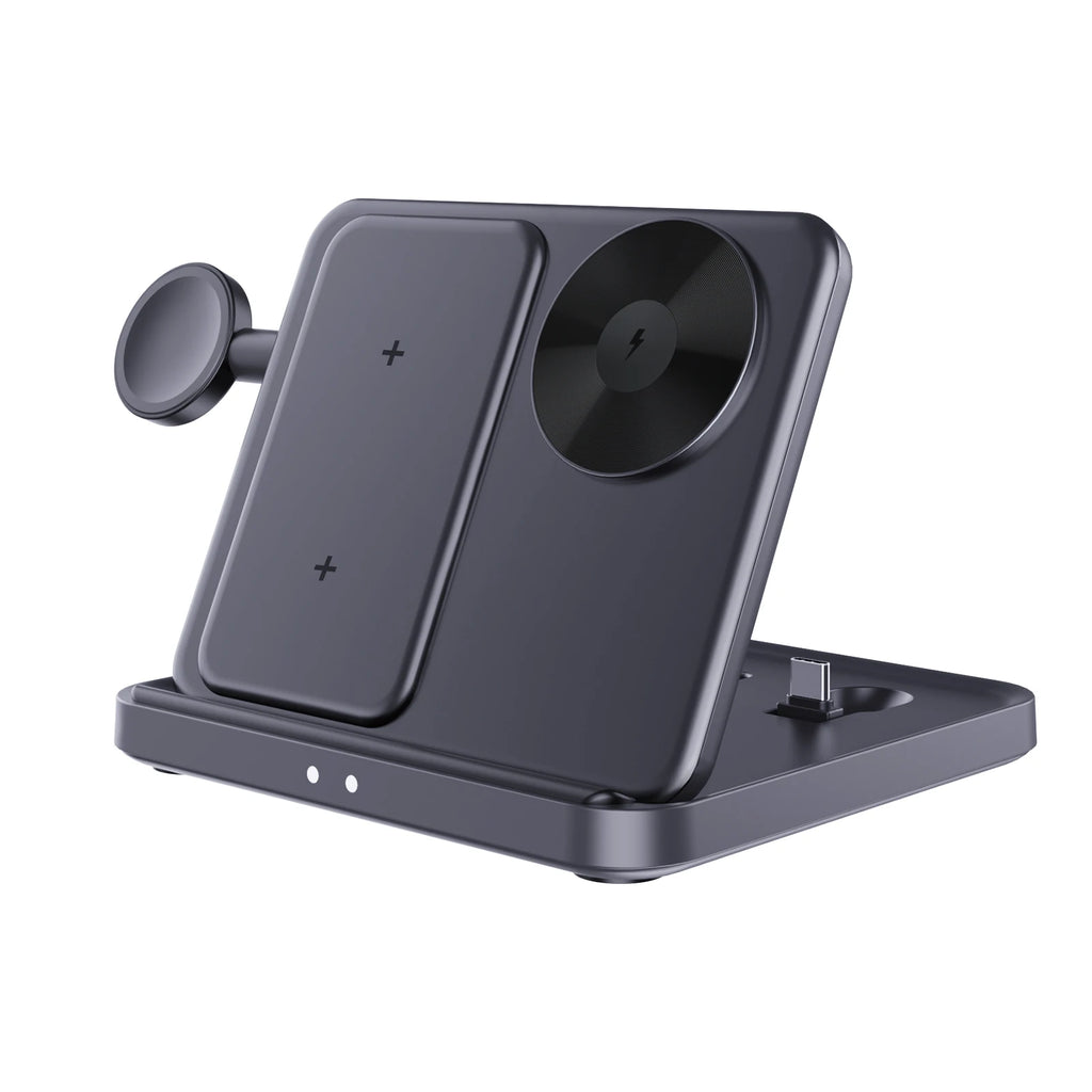 HaaYot Professional Galaxy Z Flip & Fold 7 6 5 Wireless Charger Stand Fast Charging Station Dock for S26 Ultra Galaxy Watch Buds