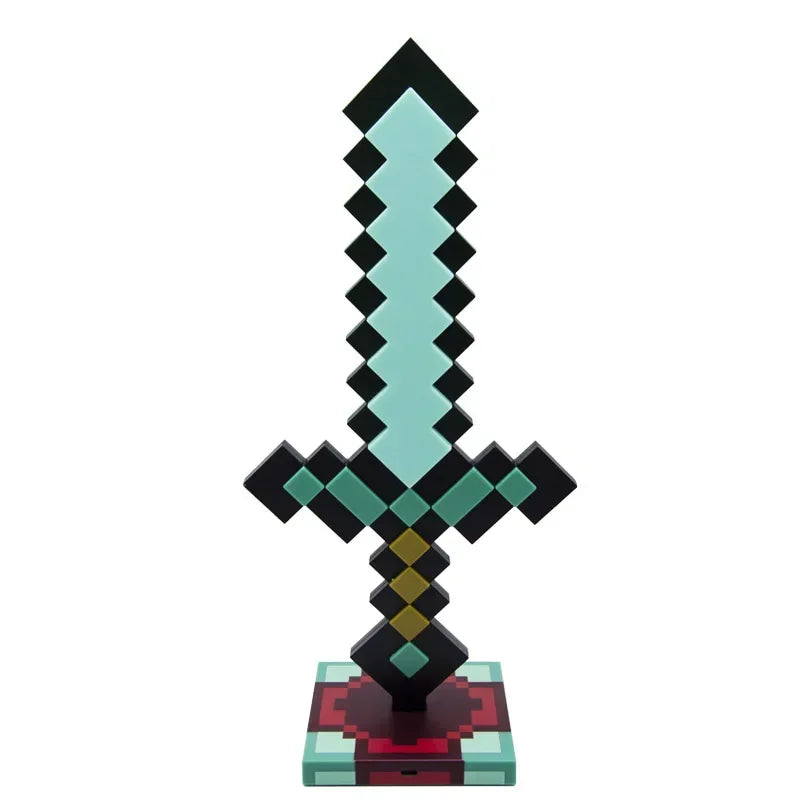 Colour LED Light Figure Toys Game Sword Night Light