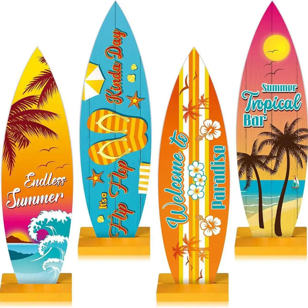 Multifunctional Surfboard Table Top Surf Board Decor For Wall Surf Board Decor For Wall Surfboard Beach Signs Summer Wood Sign
