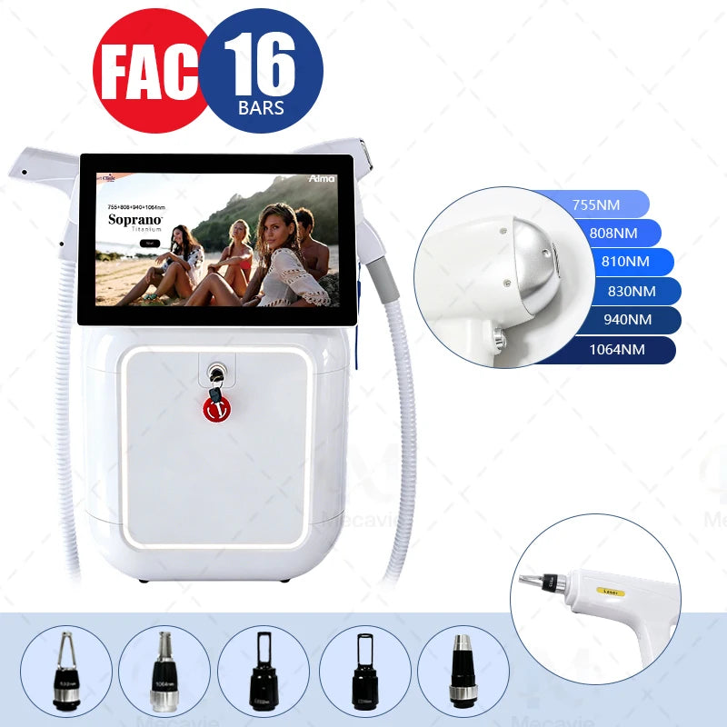 Painless Diode Laser Hair Removal Machine