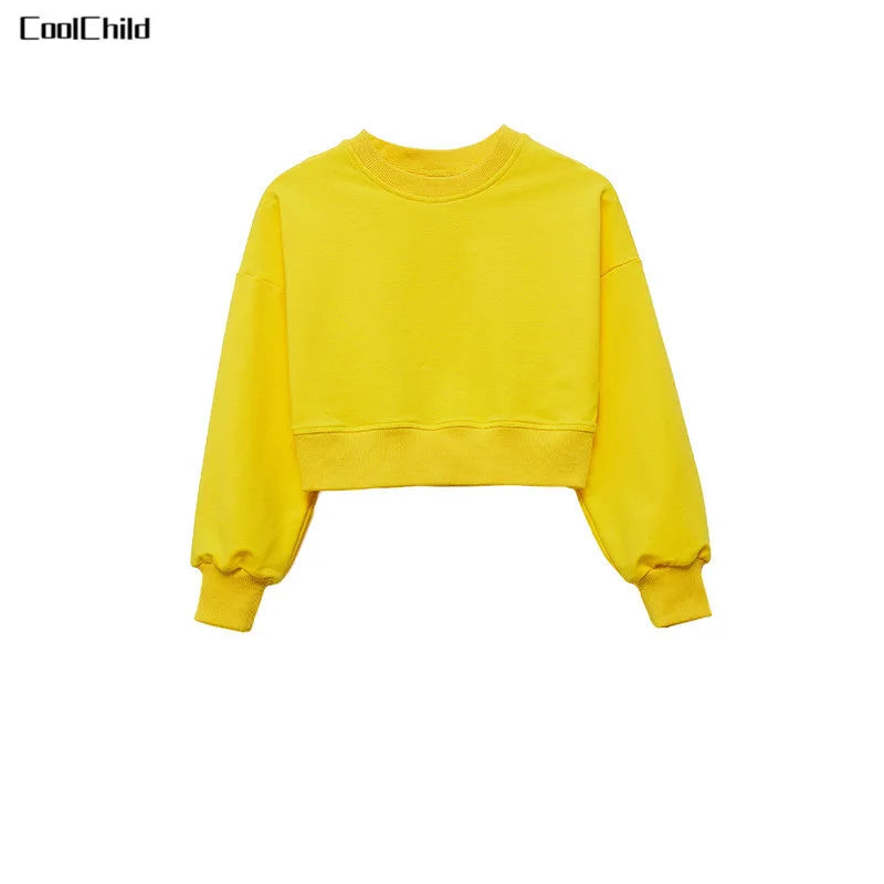 Boys Hip Hop Solid Sweatshirt Denim Loose Overalls Girls Crop Top Kids Dungaree Child Jumpsuit Street Dance Romper Streetwear