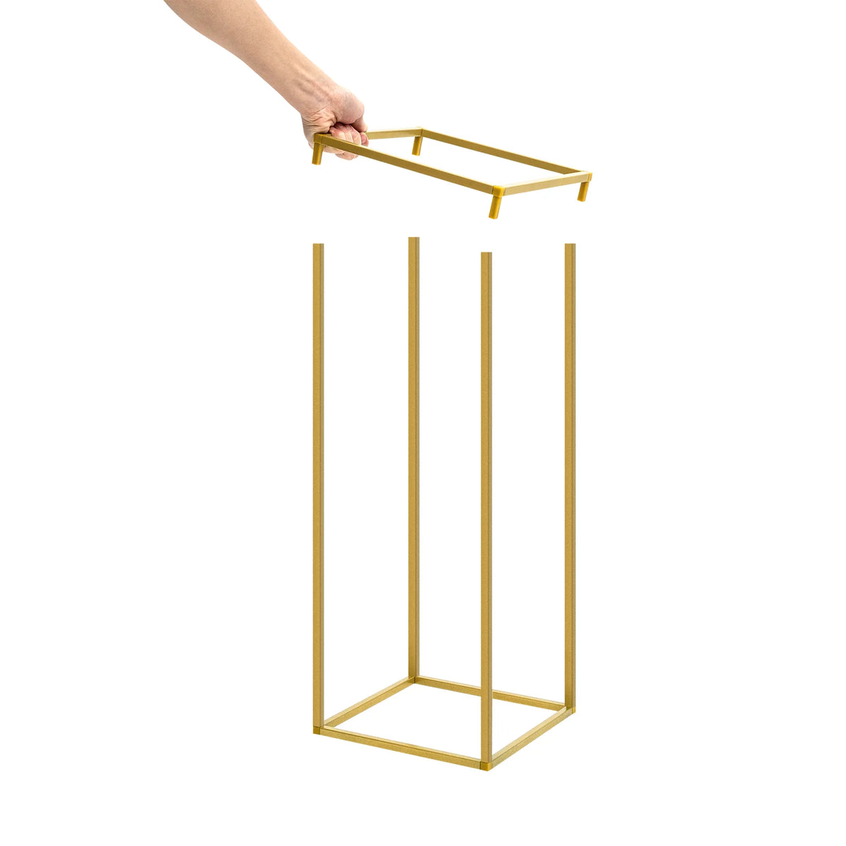 Gold Flower Stand for Wedding 10 Pcs Wedding Centerpieces