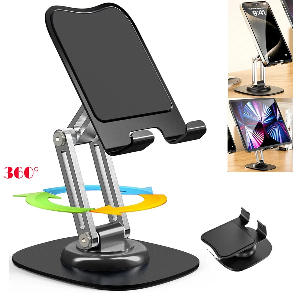 360°Adjustable Universal Tablet Stand Desk Holder Mount Detachable Arm