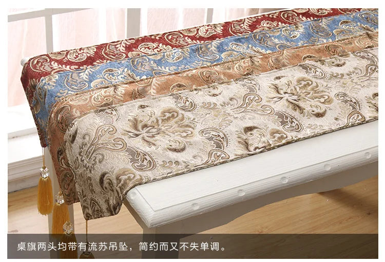 Jacquard Chenille Sofa Fabric European Style High Precision for Upholstery Home Decor Drapery Covers By Meters