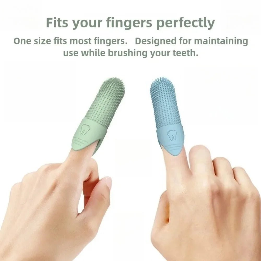 360 Pet Silicone Cleaning Nail Brush Finger Brush Cat Dog Pet