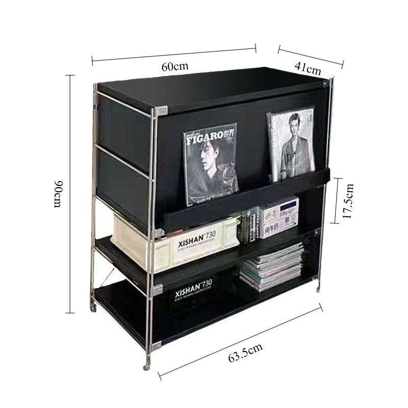 Wooden Storage Holders Living Room Aesthetic Racks Modern Floor Organizers Multifunctional Home Shelves Bedroom Decoration