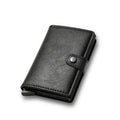 Rfid Carbon Fiber Credit Card Holder Wallet Money Bag Luxury Men Rfid Smart Metal Cardholder Case Slim Minimalist Wallet for Men
