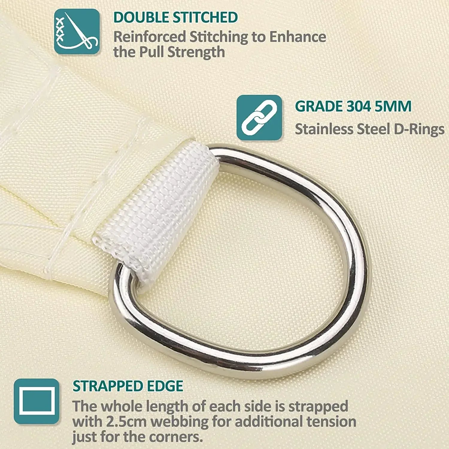Waterproof Sun Shade Sail Square Rectangle Triangle Garden Canopy UV Block Pool Shade Cloth Sun Shelter Camping Hiking Tents