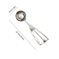 Stainless Steel Ice Cream Scoop Spring Handle Mash Potato Watermelon Ball Scoop Ice Cream Mold Home Kitchen Accessories Gadgets