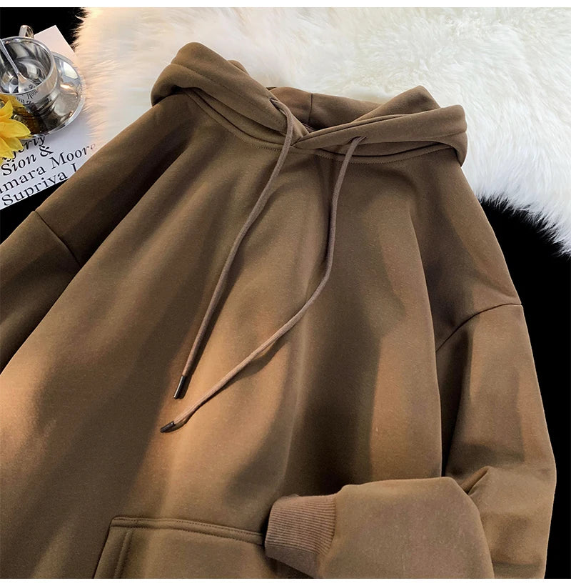 6 Color Autumn Hoodies Men Fashion Casual Hooded Sweatshirt Men Streetwear Hip Hop Loose Pullover Hoodie Mens Hoody M-3XL