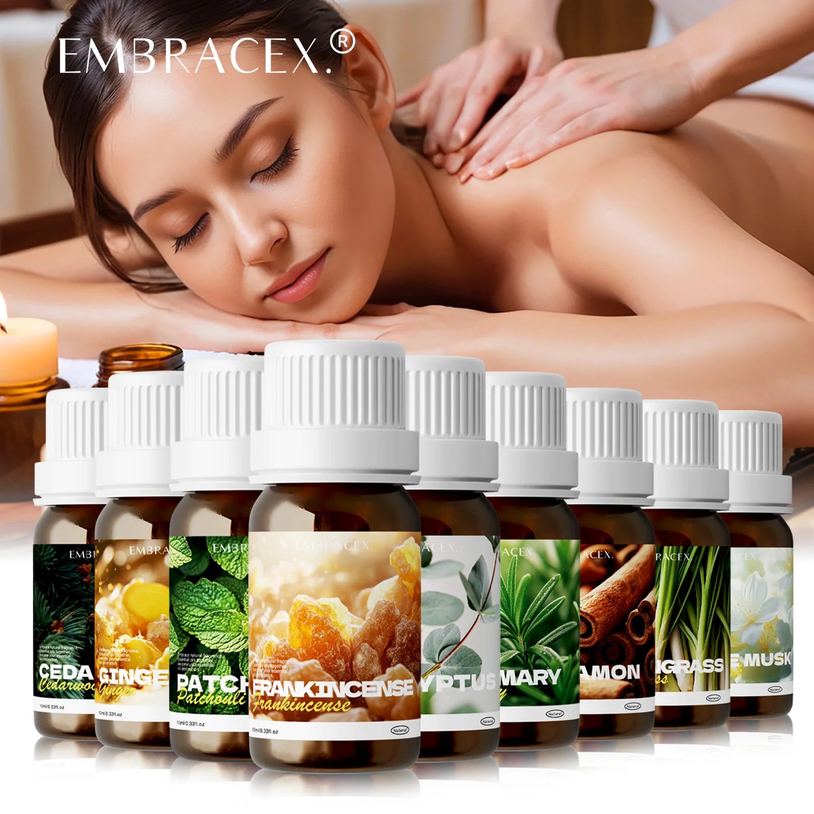 10ml Peppermint Essential Oil for Massage Bath Home Skin, hair, and nail care