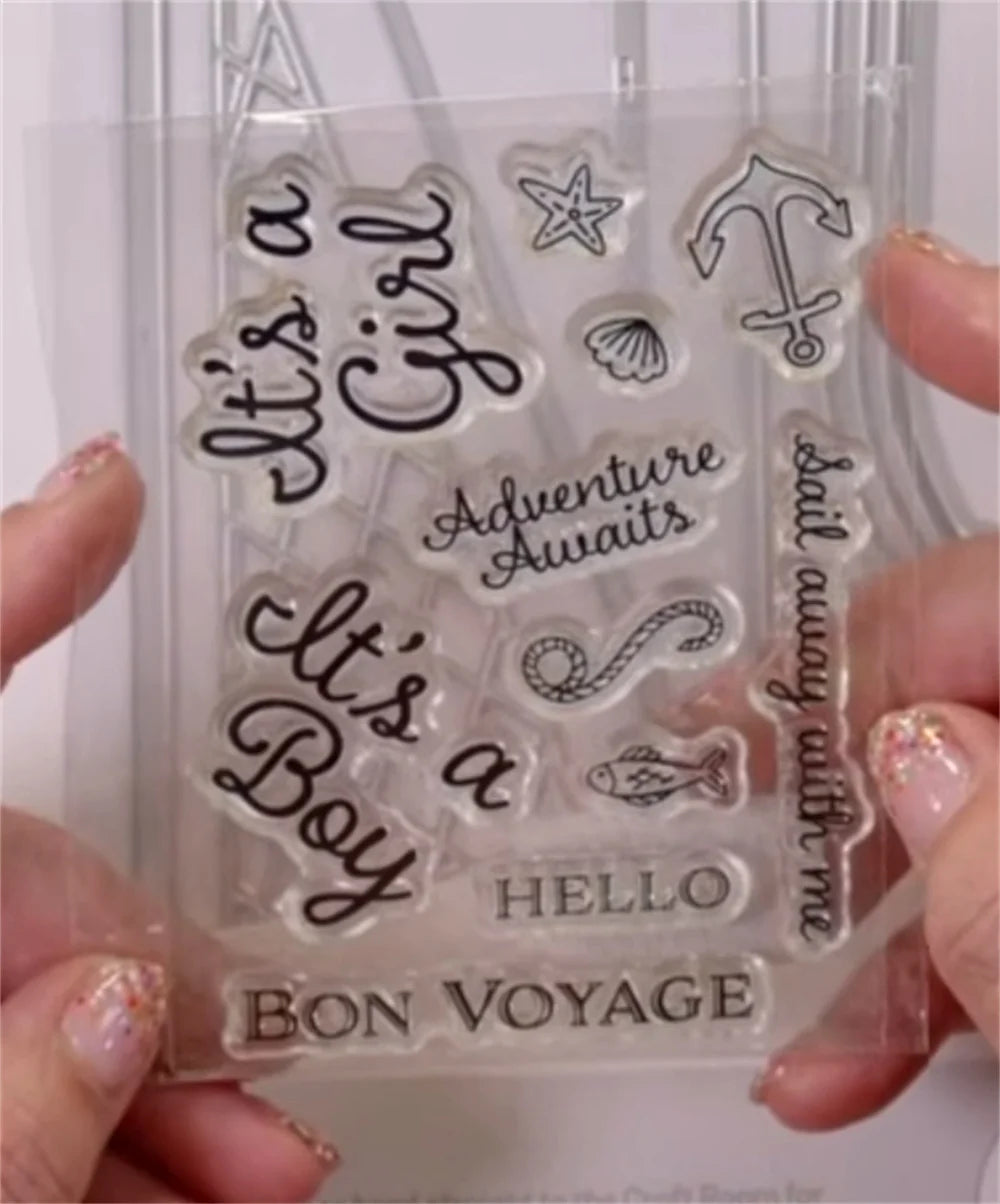 New Sail Away Boat Box Die Set Metal Cutting Dies DIY Scrapbooking Album Embossing Petal Perfection Gift Cuts Crafts Decoration