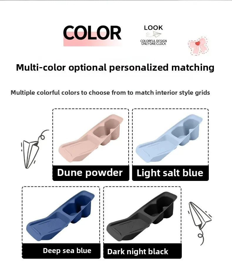 For BYD SEAGULL Dolphin MINI 2023 2024 Central Console Silicone Wireless Charger Pad Interior Modification Accessories Car Tools