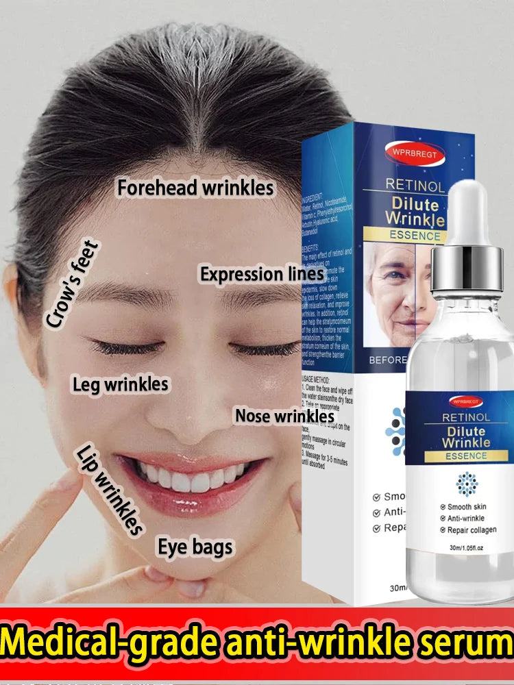 Anti-wrinkle facial essence anti-aging anti-wrinkle essence brightening and firming whitening moisturizing skin care