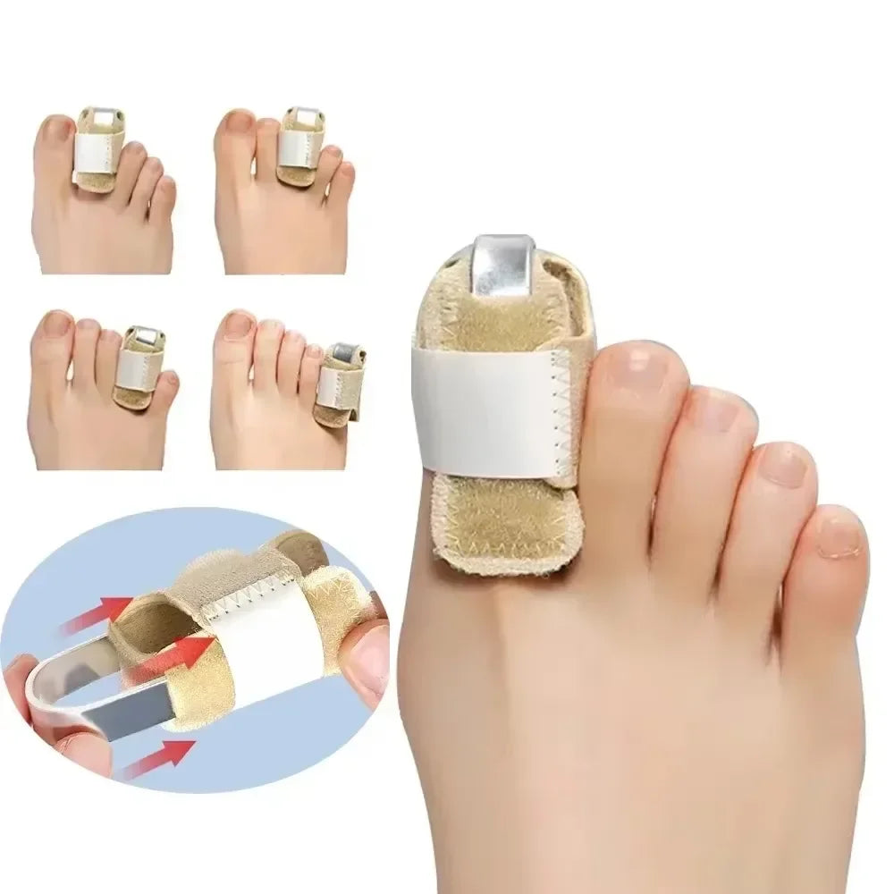 Toe Splint Toe Straightener Hammer Finger Hammertoe Splint Toes Wrap Covers Broken Support Corrector Crooked Foot Care Tools
