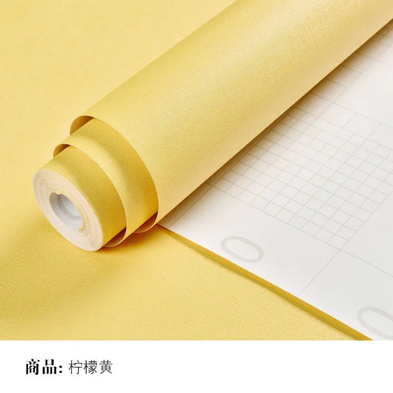 Matte PVC DIY Self Adhesive Decorable Film Vinyl Wall Stickers Kitchen Cabinets Bedroom Furniture Waterproof Oilproof Wallpapers