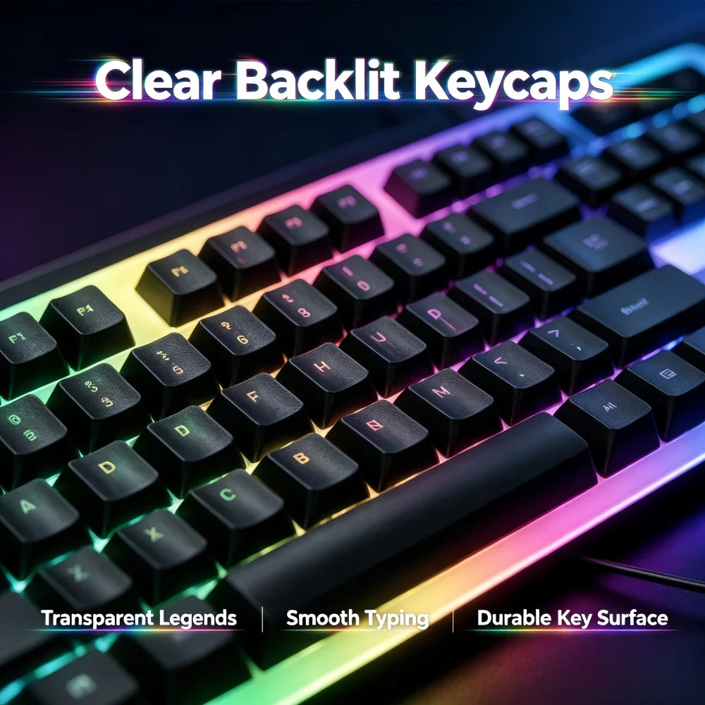 RGB Backlit Keyboard LED