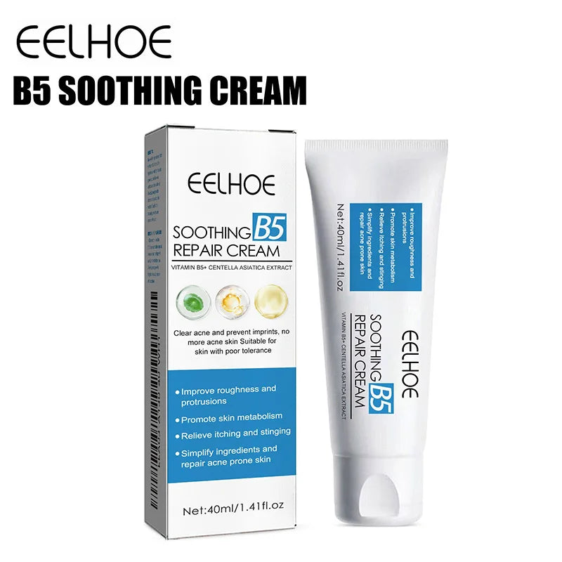 EELHOE B5 Moisturizing Repair Cream Moisturizing Brightening Skin Color Repairing Skin Barrier Moisturizing Skin Care Face Cream