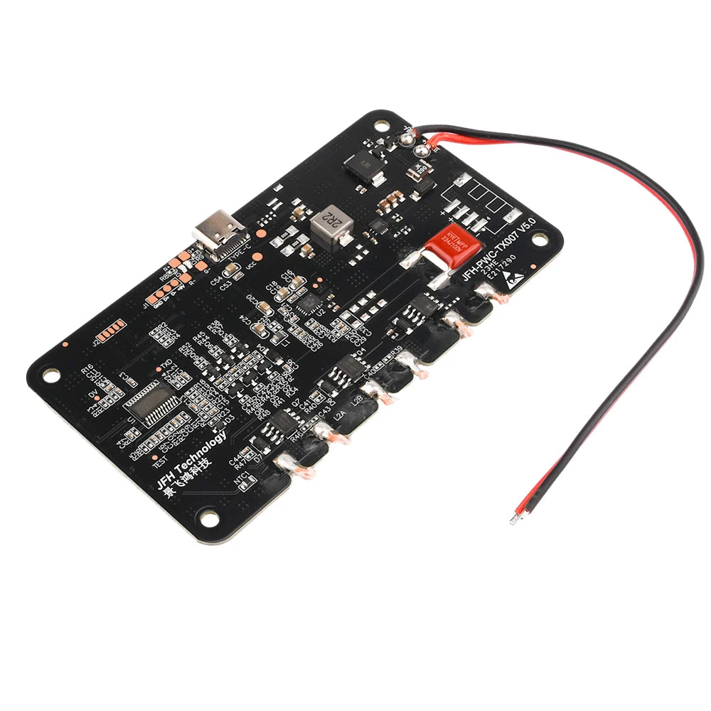 Car 3-coil 20W High-power Wireless Charger Module with Type-C Wireless Fast Charger Charging Transmitter Module Circuit Board