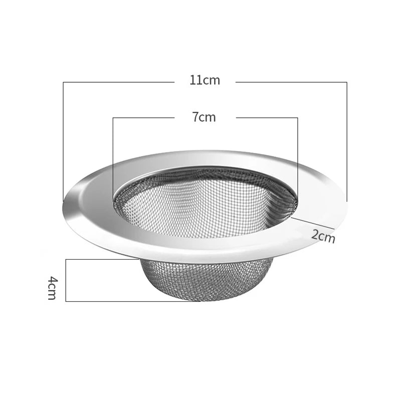 Stainless Steel Sink Strainer, 2-Pack