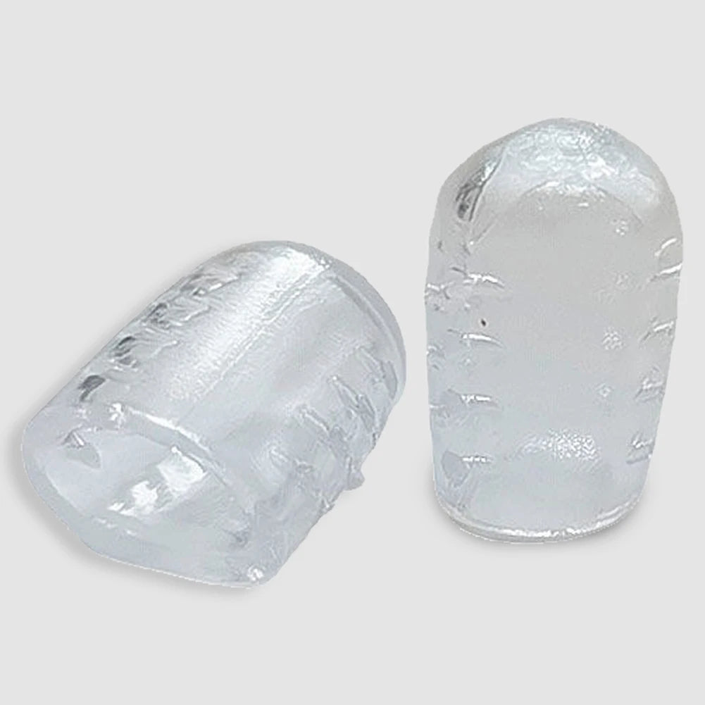 Toe Covers Breathable Silicon Resin Toe Caps Cover Protectors Elasticity Relief Pain Anti-Friction Sweatproof for Mne Women