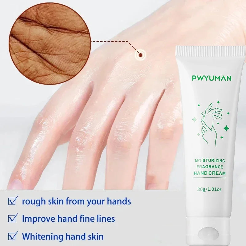 Wrinkle Removal Hand Cream Skin Soften Nourish Anti Drying Cracked Fade Fine Lines Whitening Moisturiz Repair Skin Care Products