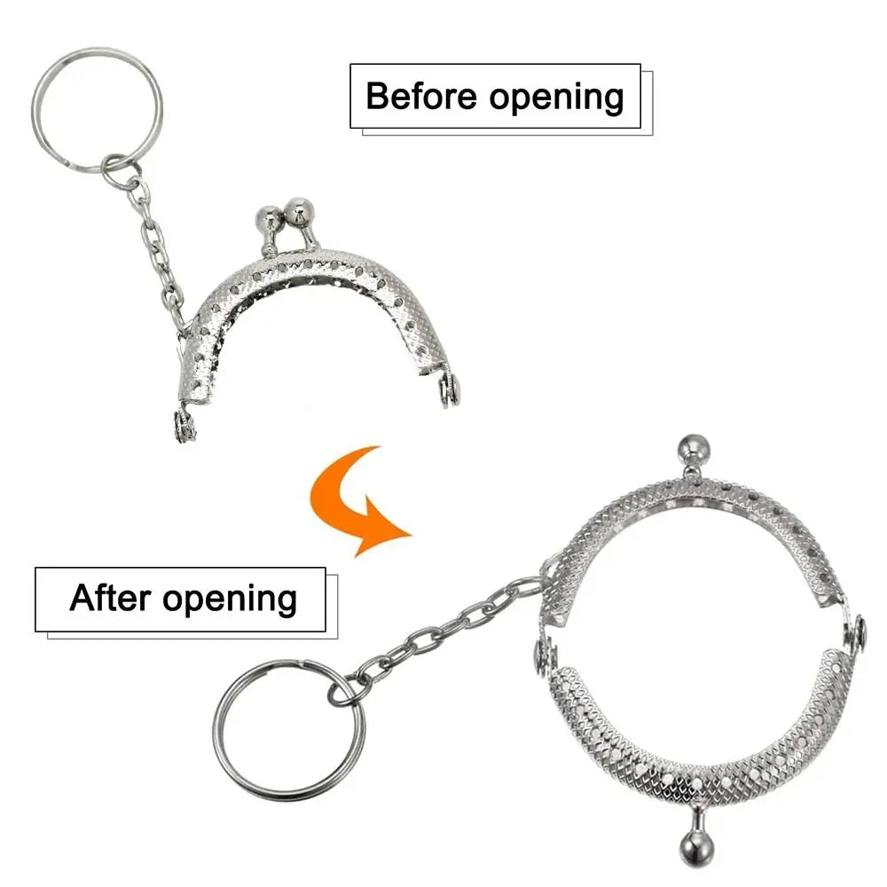 Bag Accessories Bag Making Bag Frame Buckle Purse Clasp Frame Purse Frame Kiss Clasp Purse Frame Bag Kiss Clasp Lock