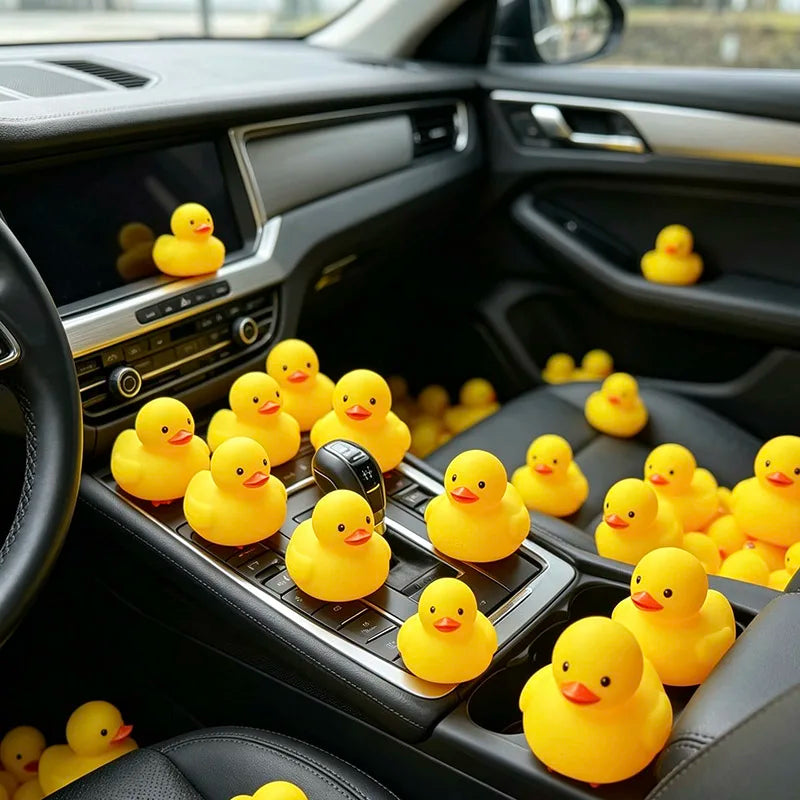 Squeaky Rubber Duck Bath Toys, 30 Pack