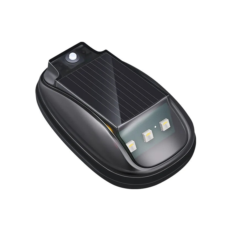 Solar RGB Strobe Warning Lights, Car and Motorcycle